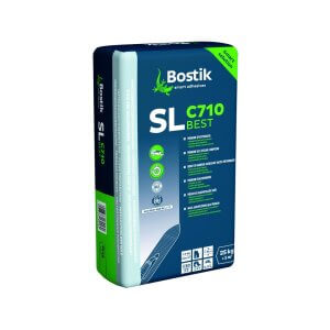 Bostik Niboplan Best 710 dúkaflot - Frábært að vinna, fljótlegt og hægt að flísaleggja eftir 3-4 klukkutíma á rennislétt gólf.