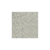 Square granite tile with speckled gray and black grain on white background