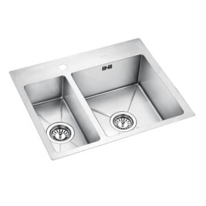 TVÖFALDUR STÁLVASKUR