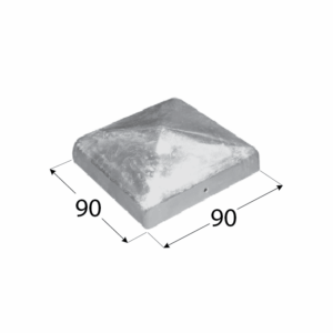 DMX DK HATTUR Á TRÉUPPISTÖÐU 90X90MM
