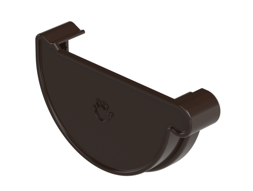 Vinstra endalok fyrir galeco þakrennur - Múrbúðin Vinstra endalok fyrir galeco þakrennur