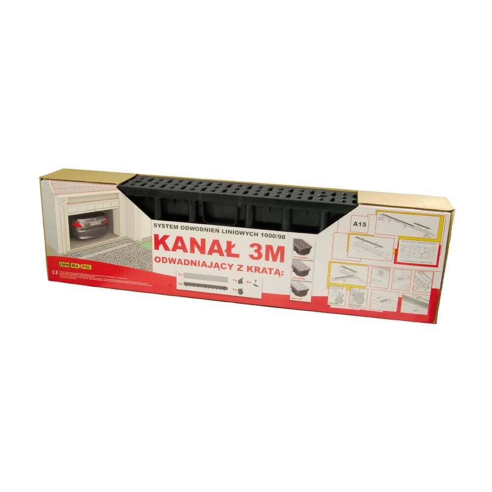 MAXPOL SYSTEM 1000/98 GÓLFRENNA 1M PP RIST - Image 3