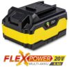 Flexpower rafhlaða 4Ah