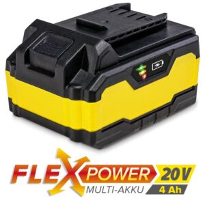 Flexpower rafhlaða 4Ah