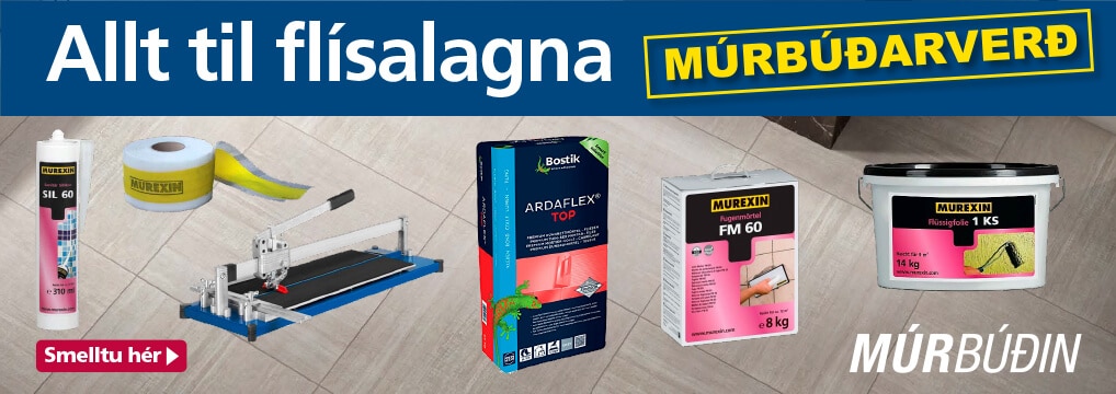 Allt til flísalagna