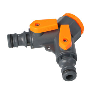 Krani með tveimur tengjum