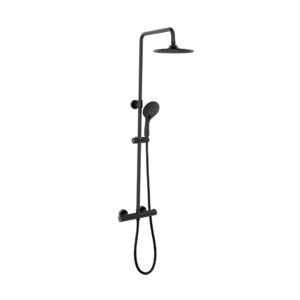 Fallegt svart sturtusett