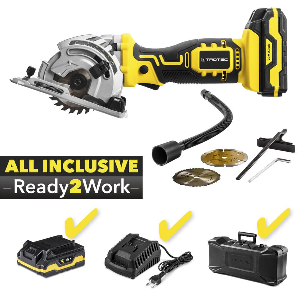 Trotec PCSS 05-20V minisög