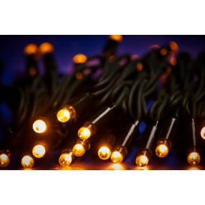 Falleg jólasería með hvítum LED ljósum