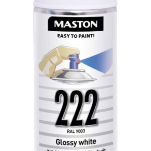 Maston 100 sprey - Hvítt Glans 222