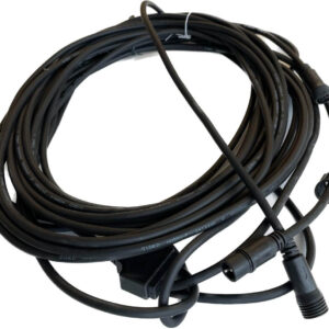 Jólaseríu Y splitter og framlengingarsnúra fyrir úti jólaseríur