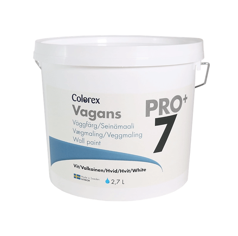 Colorex vagans PRO+ 7 2,7 lítra - Múrbúðin Frábær innimálning á ótrúlega hagstæðu verði