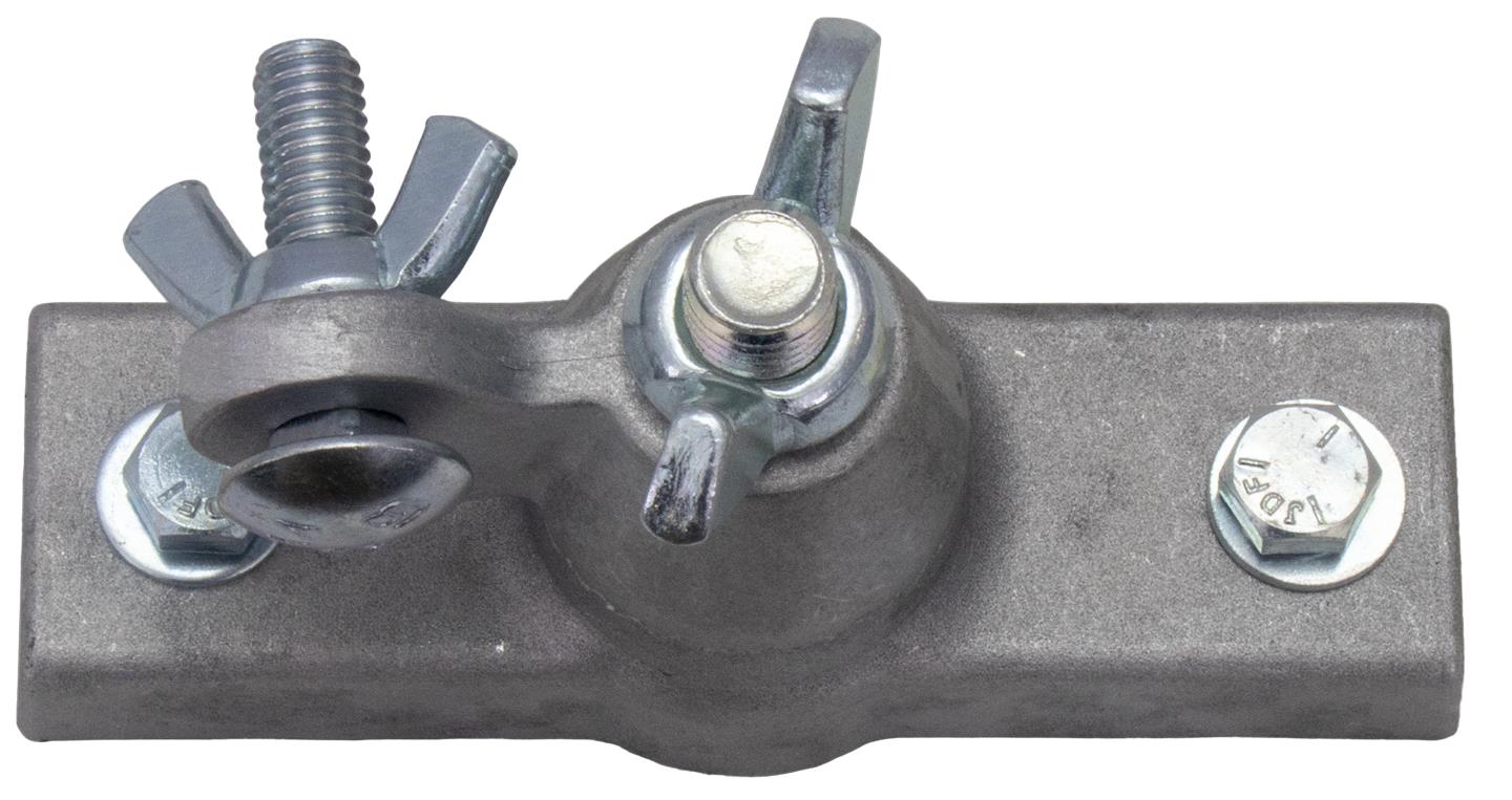 5efb86b1cb75082310878c97 - Múrbúðin Industrial toggle clamp on a rectangular metal base with two bolts