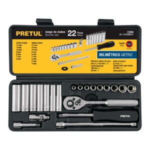 Truper Topplyklasett 22 stk