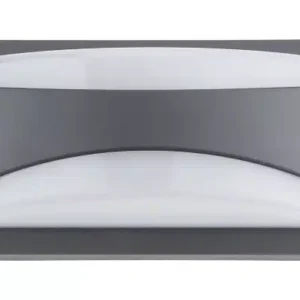 Led veggljós grátt 12W WW