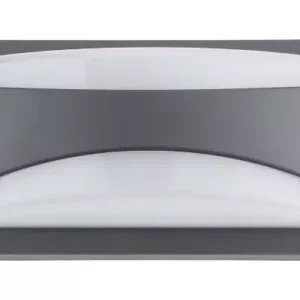 Led veggljós grátt 12W
