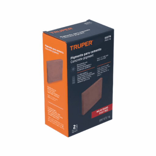 Truper þurrlitur í steypu Oxid Rauður 1kg