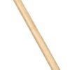 Wooden rod with a metal screw tip at one end.