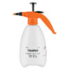 Orange hand spray bottle with black trigger and nozzle, TRUPER, 2 L capacity