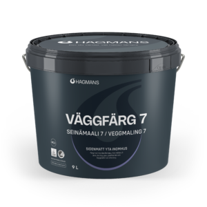 Hagmans vaggfarg innimálning