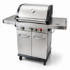 3 brennara Kaliber grill með Sizzle Zone