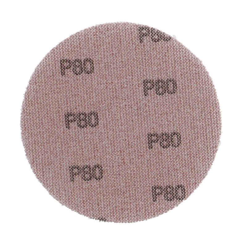 Sandpappírsnet velcro 125mm 80grit 2stk - Image 2