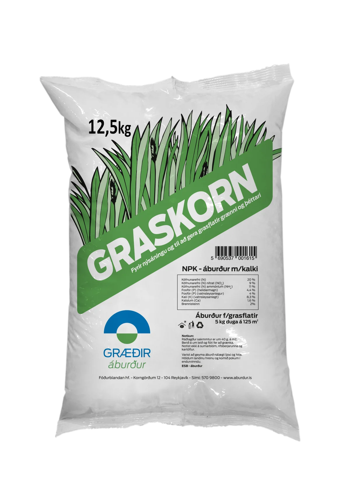 Graskorn 12,5kg