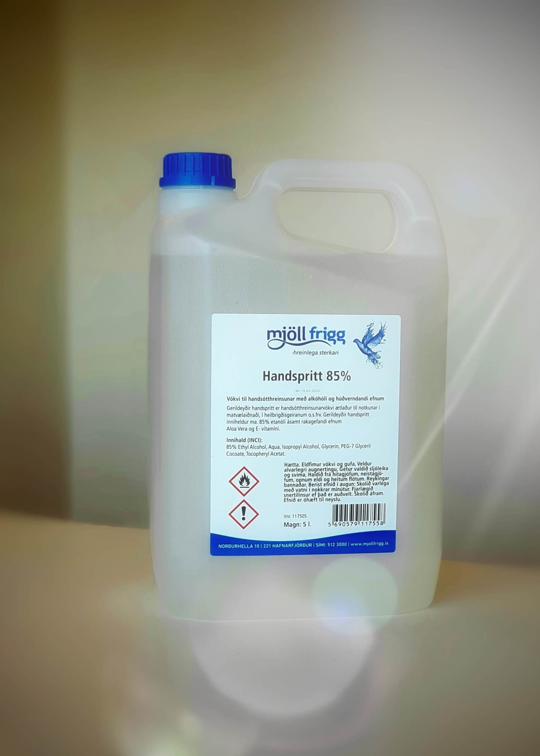 HANDSPRITT 85% 5 LTR.