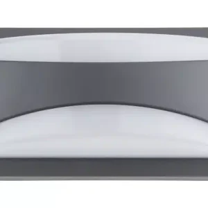 Led veggljós grátt 12W WW