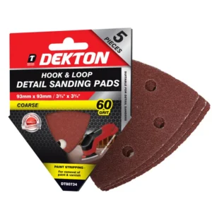 Dekton sandpappír þríhyrningur 93x93mm