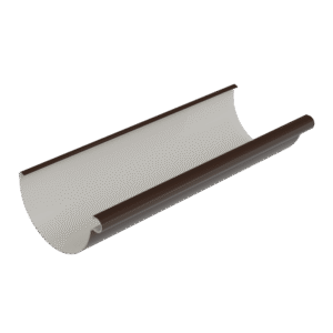 GALECO ÞAKRENNA PVC 110MM 4 METRA - SVÖRT
