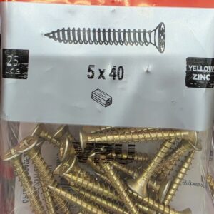 TRÉSKRÚFA UZ 4,5 X 40 - 25 STK