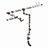 GALECO ÞAKRENNA PVC 110MM 4 METRA - SVÖRT - Image 2