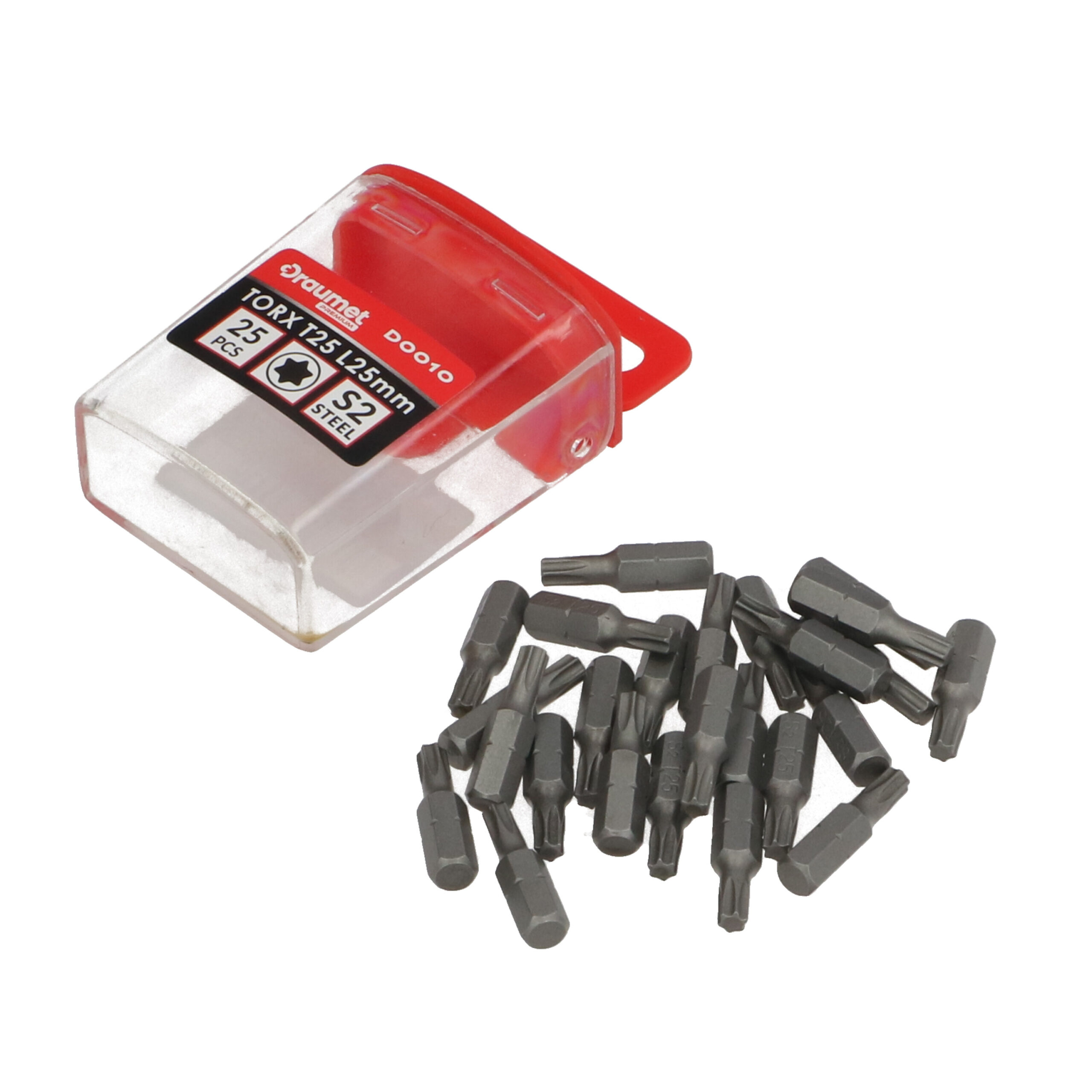 DRAUMET Premium Torx Bitar T25 25 stk í pakka - Image 2