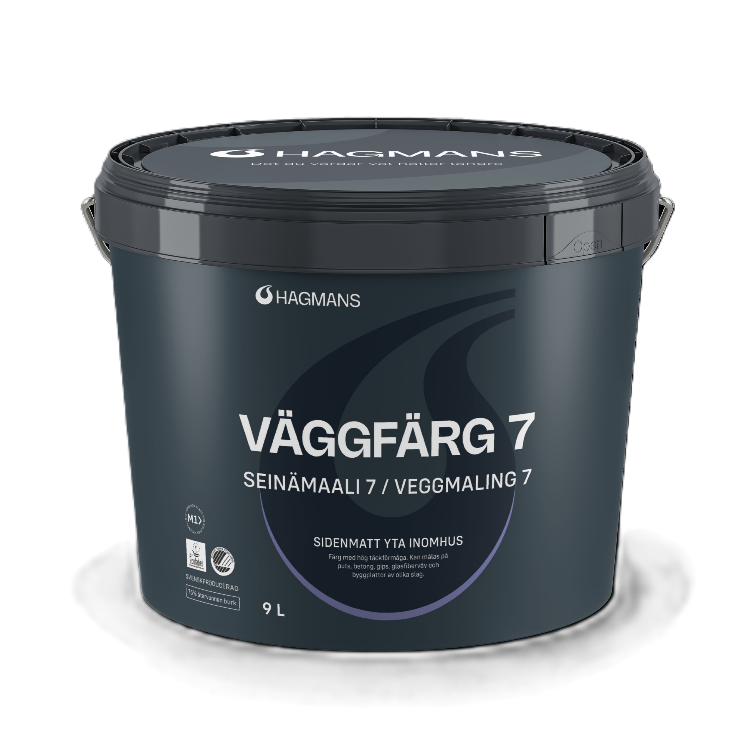 Hagmans Innimálning - Väggfarg 7 9 L