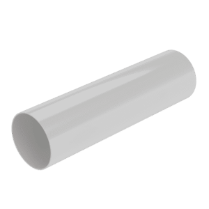 GALECO NIÐURFALLSRÖR 80MM X 4 METRAR - HVÍT