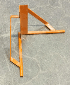 Cutting Square ruler f. Bauroc stein