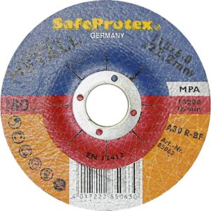 Járnskurðarskífa - 6,0 x 115mm - Safe protex