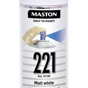 Maston 100 sprey - Hvítt Matt 221
