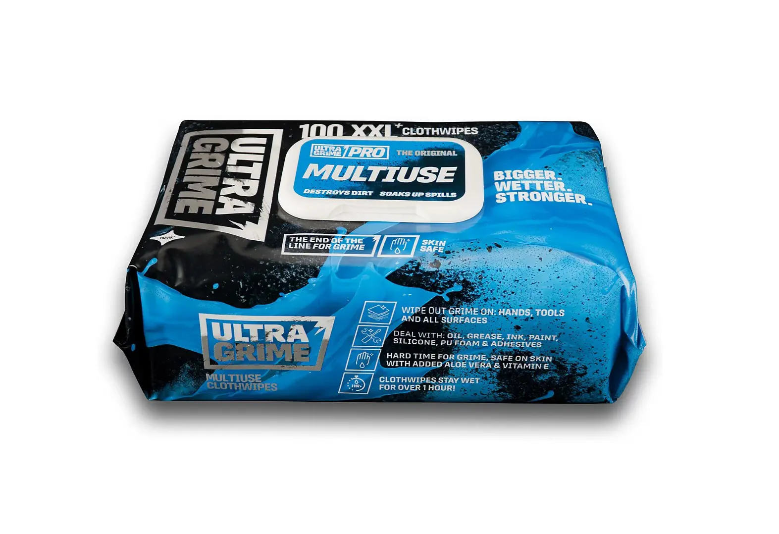 Hreinsiklútar XXL Ultragrime 100stk