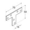 DMX KT1 T Sperruvinkill 70x50x16mm - Image 2