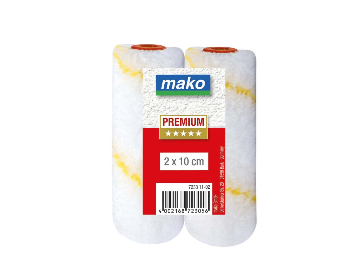 Mako Lakkrúlla 10cm golden 2stk - Image 2