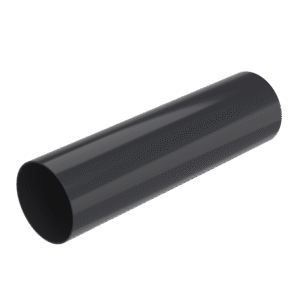 GALECO NIÐURFALLSRÖR 80MM X 4 METRAR - GRAFÍT