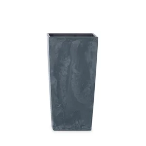 Blómapottur Urbi langur ferkanntaður Anthracite 295x295x550mm
