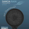 Samoa Rain - Svört handsturta - Image 3