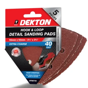 Dekton sandpappír þríhyrningur 5stk