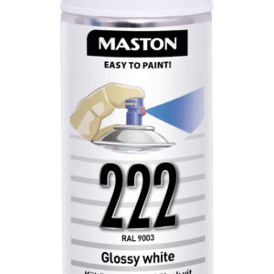 Maston 100 sprey - Hvítt Glans 222