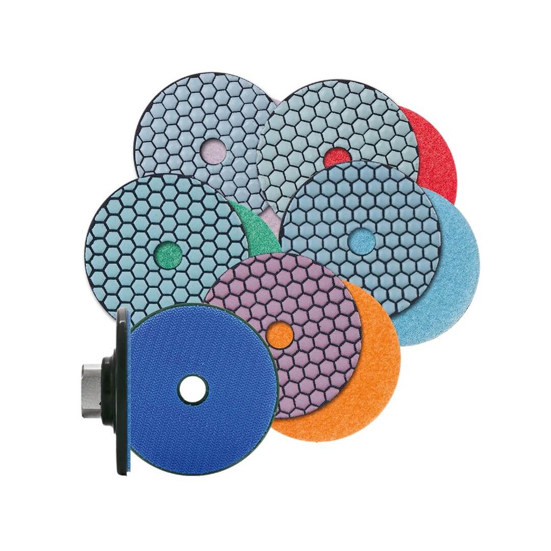 Velcro demants slípiskífa K400 - 100mm