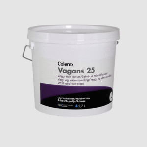 Vagans 25 votrýmismálning - 2,7 lítrar