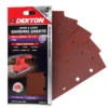 Dekton sandpappír - 5 í pakka